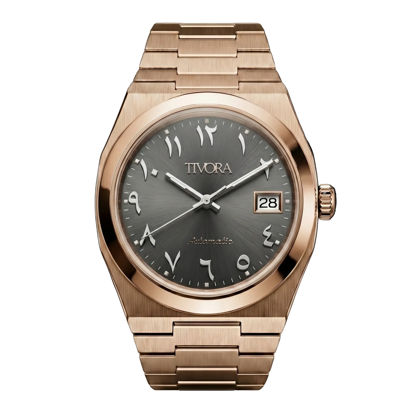Élan Rose Steel Grey Dial