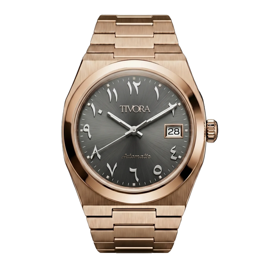 Élan Rose Steel Grey Dial