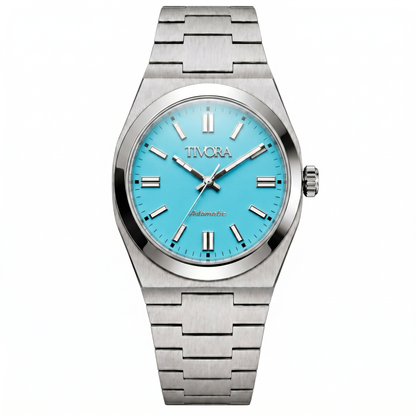 Échelon Argent Steel Azure Dial