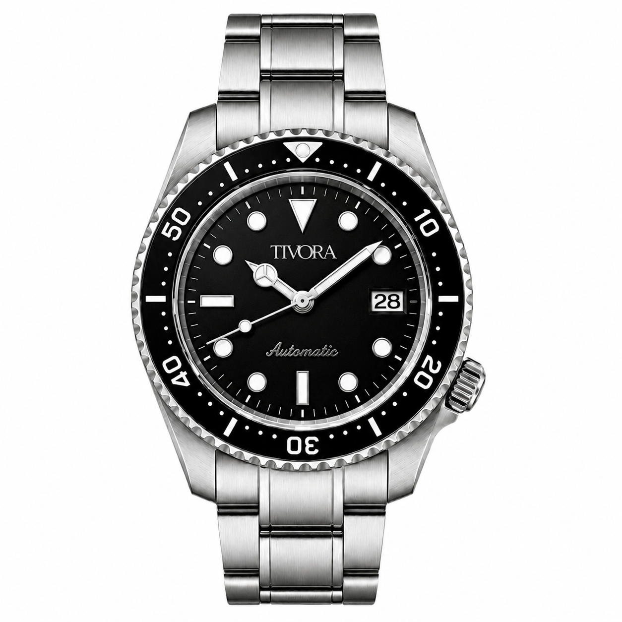 EQUINOX Argent Steel Diver Dial