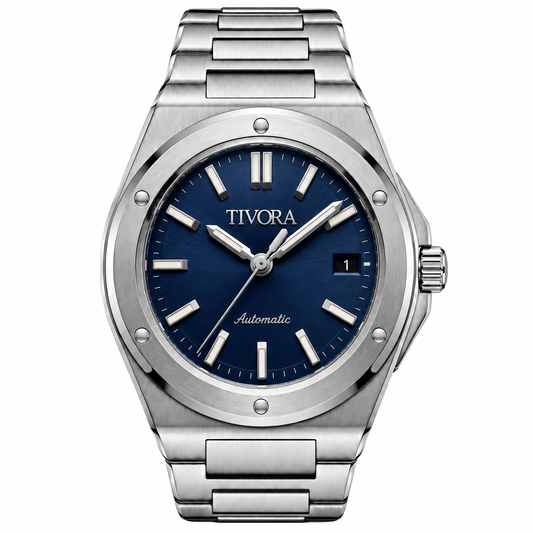 Vertex Argent Steel Azure Dial