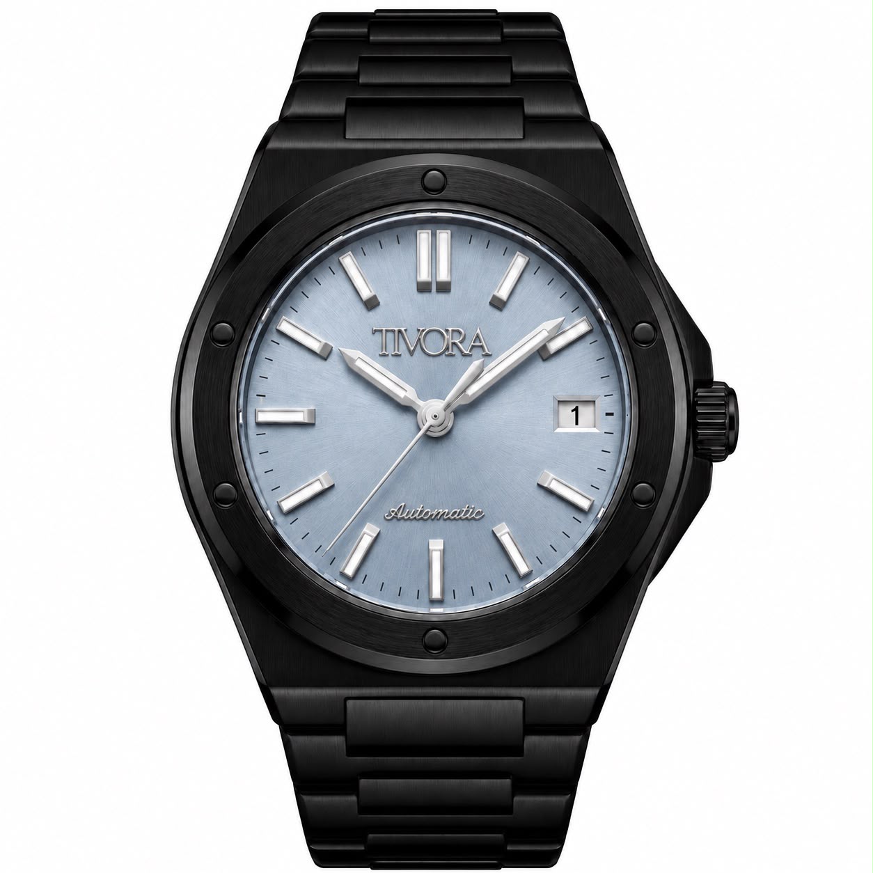 Vertex Argent Steel Sky Onyx Dial