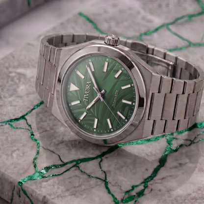 Échelon Argent Steel Palm Dial