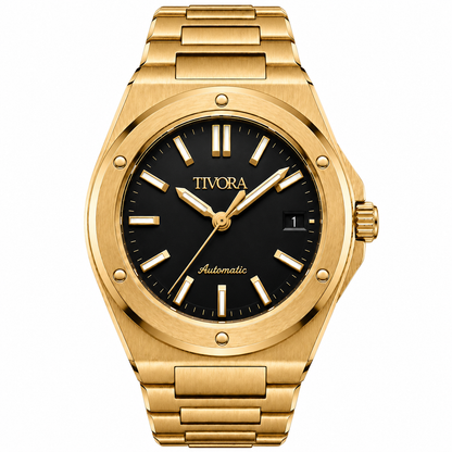 Vertex Aurelius Steel Onyx Dial