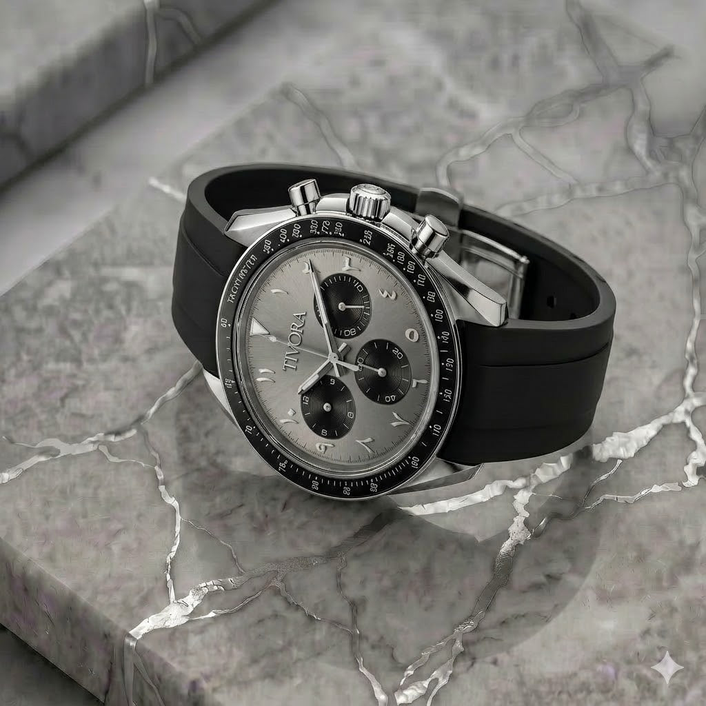 Veyron Argent Steel Grey Dial