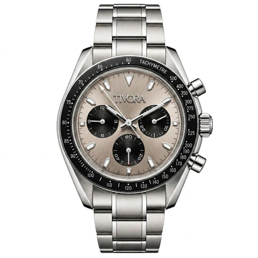Veyron Argent Steel Champagne Dial