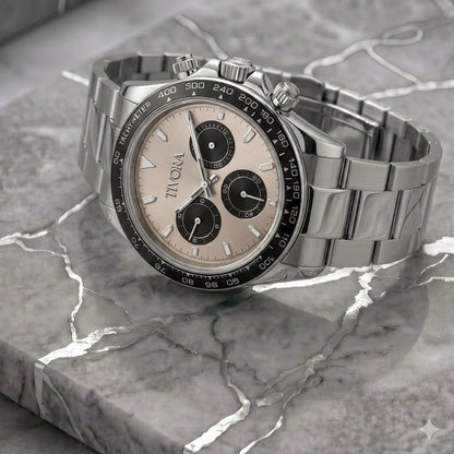 Veyron Argent Steel Champagne Dial