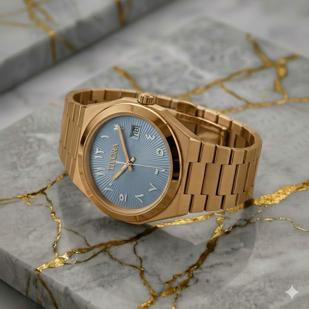 Élan Rose Steel Ice Dial