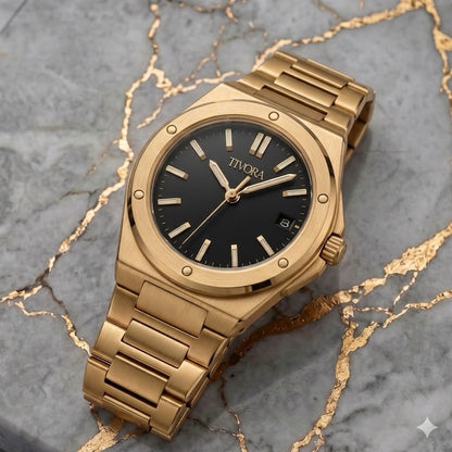 Vertex Aurelius Steel Onyx Dial