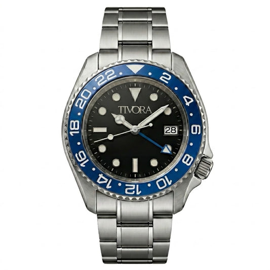 Meridian Argent Steel Azure Dial