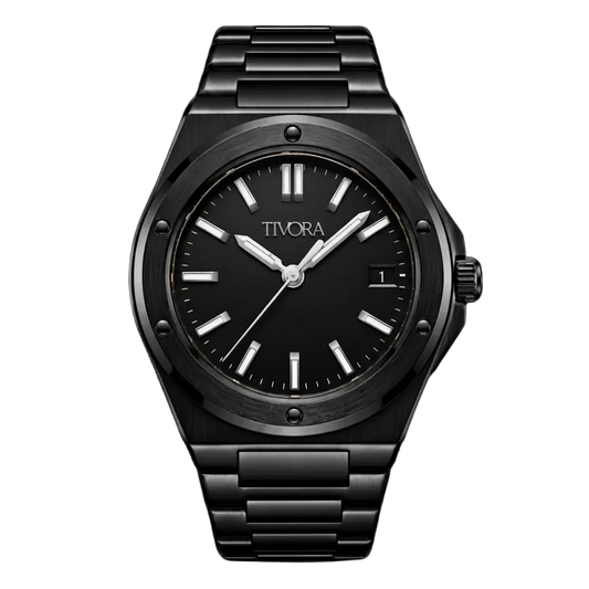 Vertex Argent Steel Onyx Dial