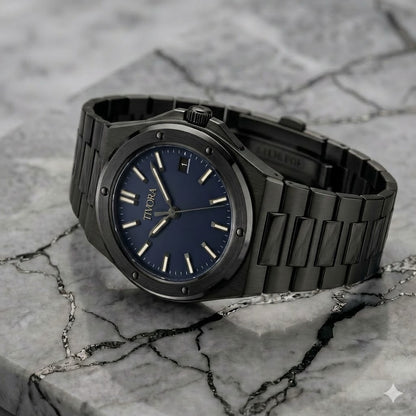 Vertex Argent Steel Azure Onyx Dial