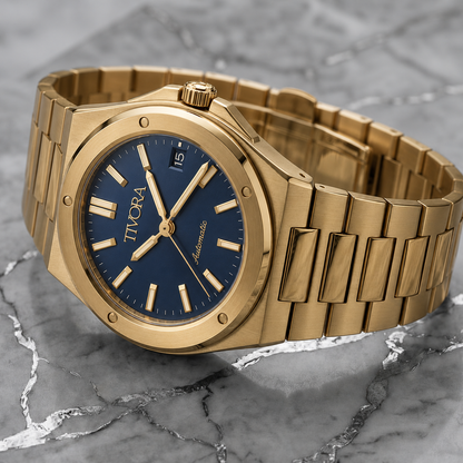 Vertex Aurelius Steel Azure Dial