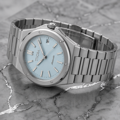 Vertex Argent Steel Sky Dial