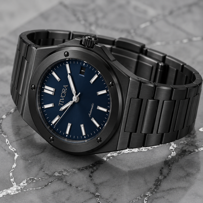 Vertex Argent Steel Azure Onyx Dial
