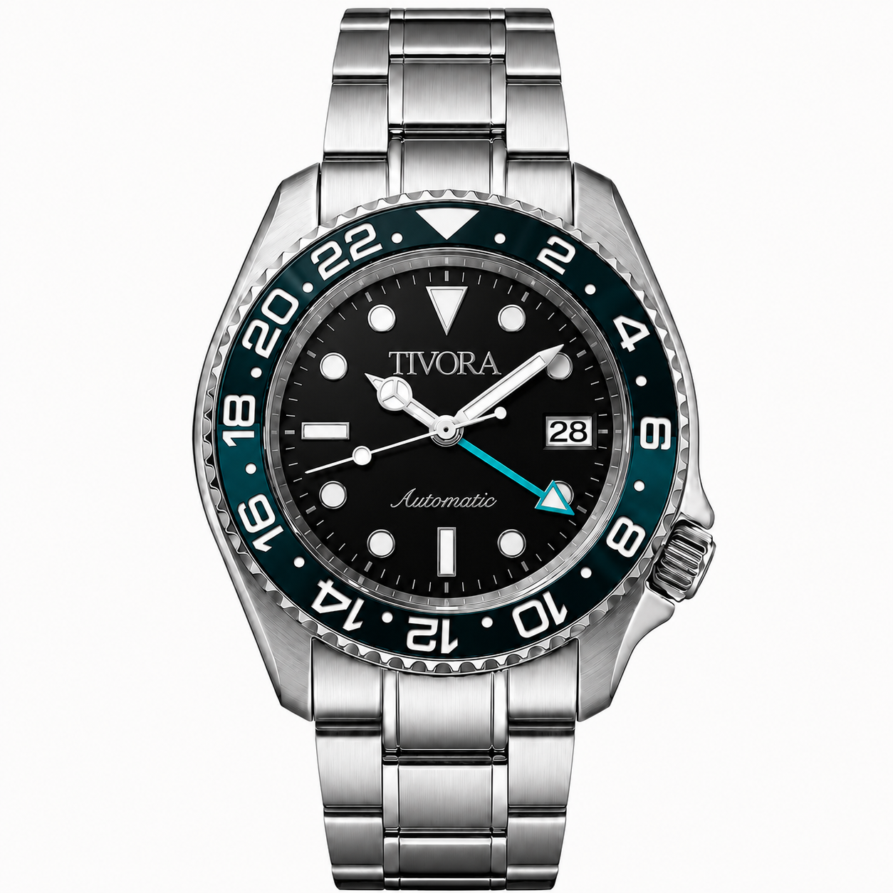 Meridian Argent Steel Light Azure Dial