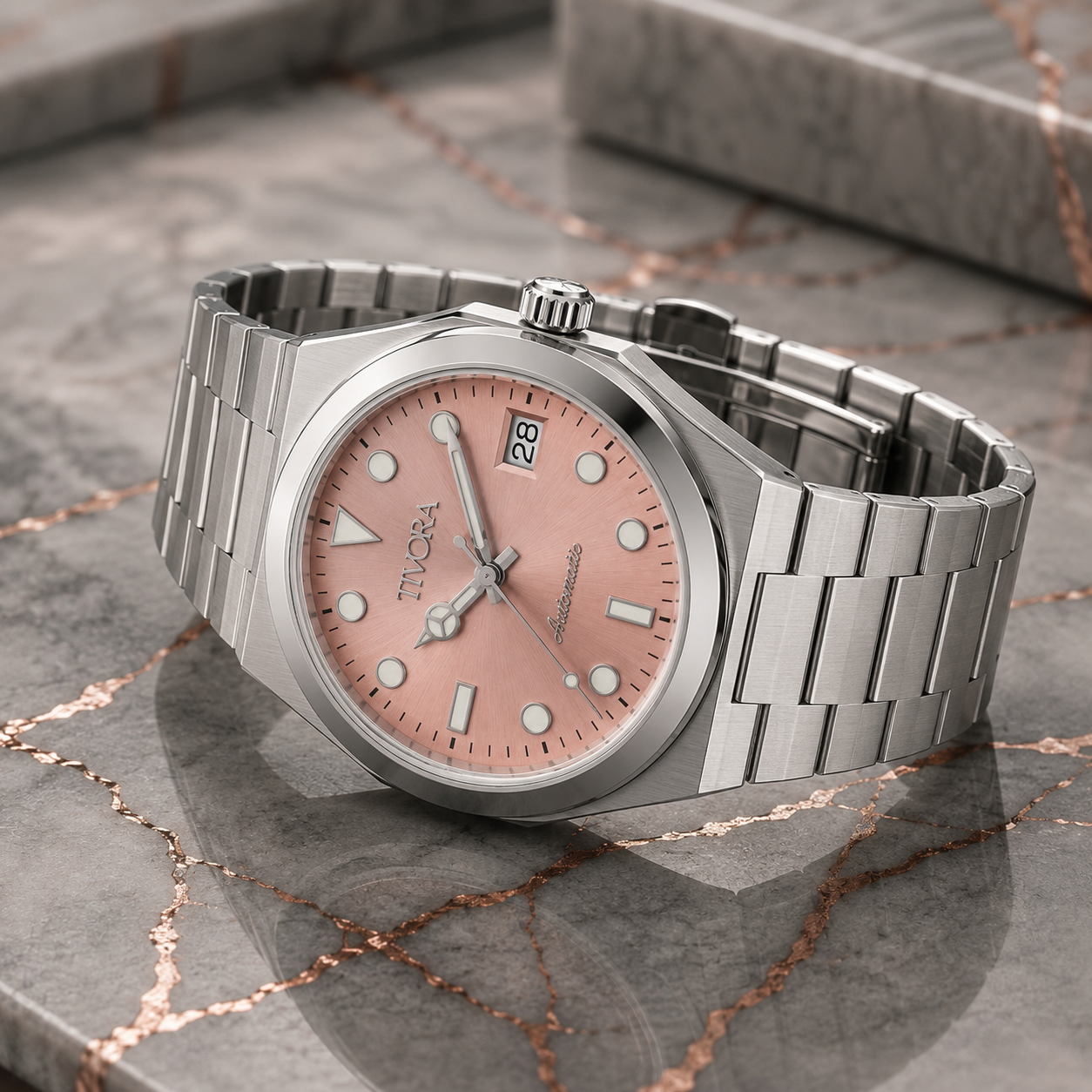 Élan Argent Steel Azure Dial
