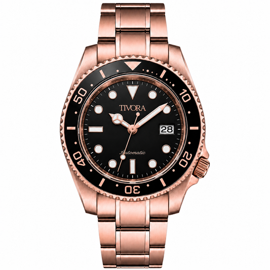 EQUINOX Rose Steel Diver Dial