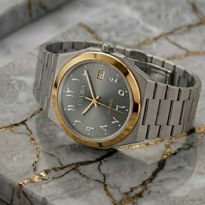 Élan Two Tone Steel Grey Dial