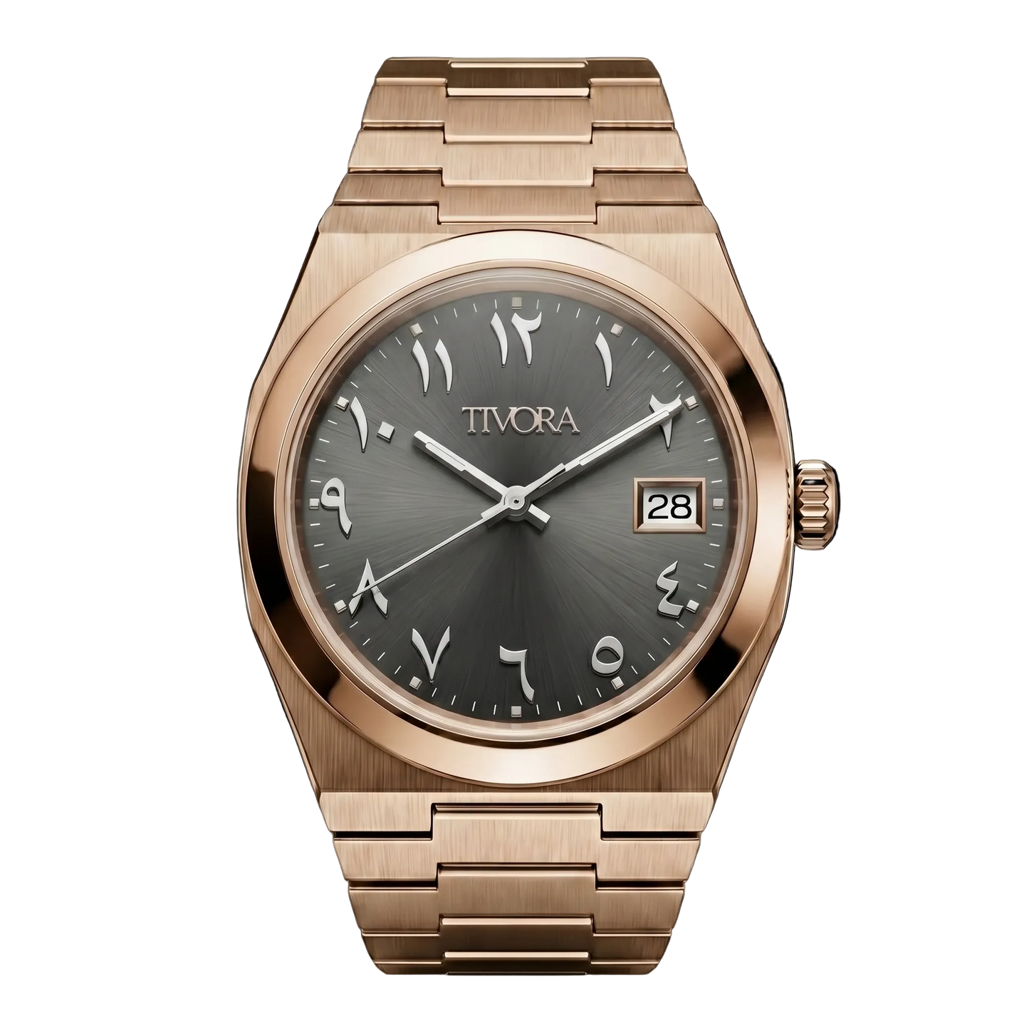 Élan Rose Steel Grey Dial