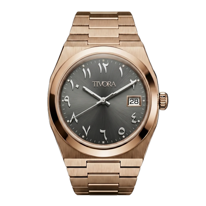 Élan Rose Steel Grey Dial