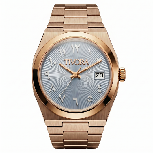 Élan Rose Steel Ice Dial