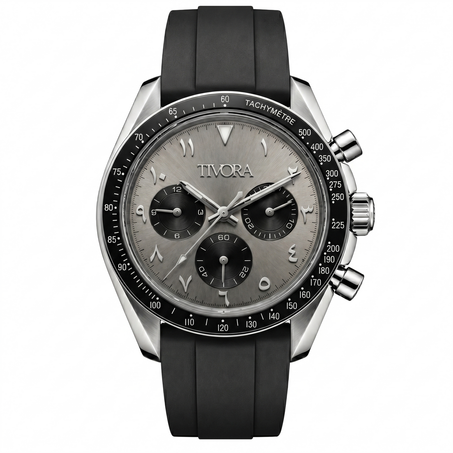 Veyron Argent Steel Grey Dial