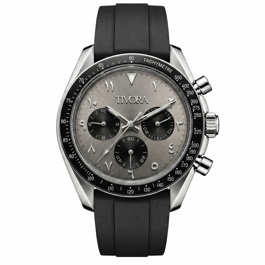 Veyron Argent Steel Grey Dial