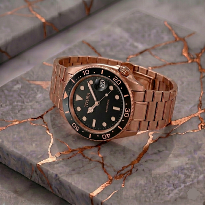 EQUINOX Rose Steel Diver Dial
