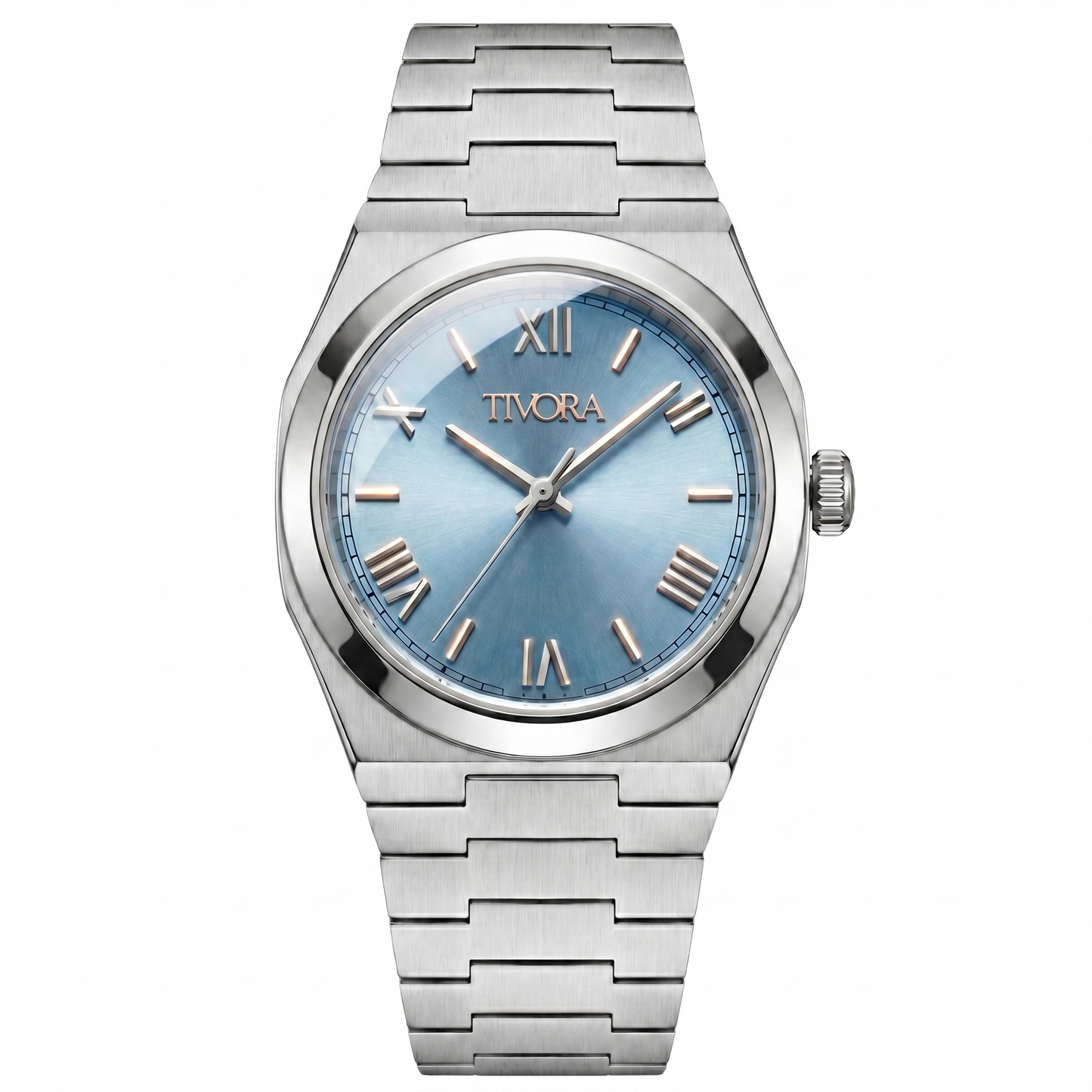Échelon Argent Steel Ice Dial
