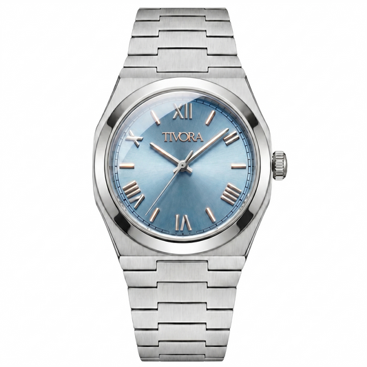 Échelon Argent Steel Ice Dial