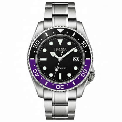 EQUINOX Two Tone Steel Onyx Dial