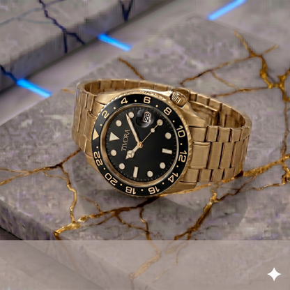 Meridian Aurelius Steel Onyx Dial