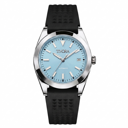 Marinex Argent Steel Pop Azure Dial Rubber
