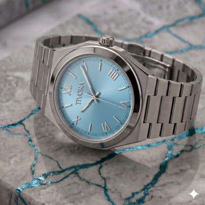 Échelon Argent Steel Ice Dial