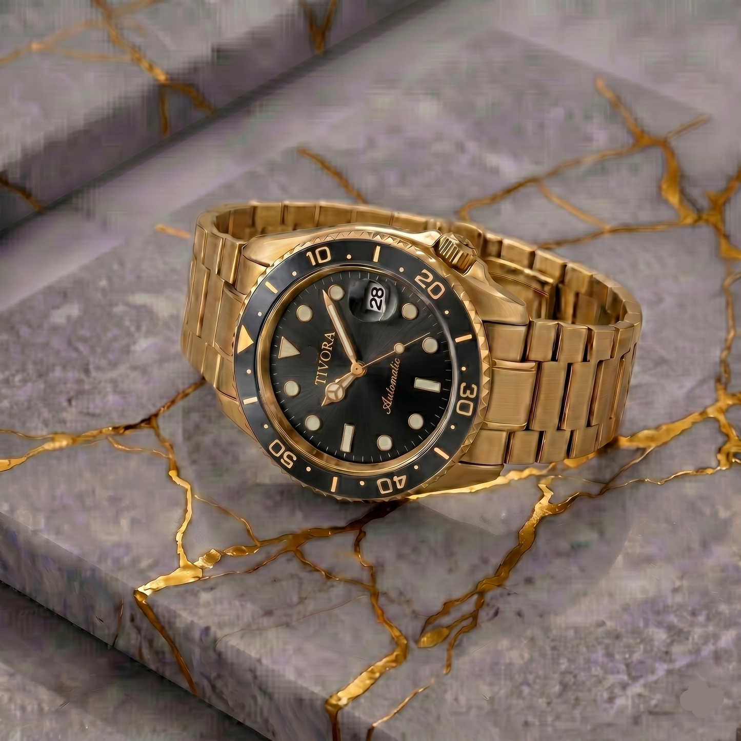 EQUINOX Two Tone Steel Grey Dial