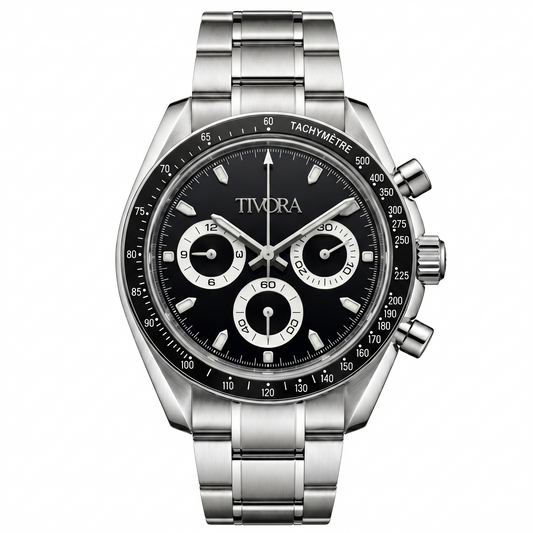 Veyron Argent Steel Onyx Dial
