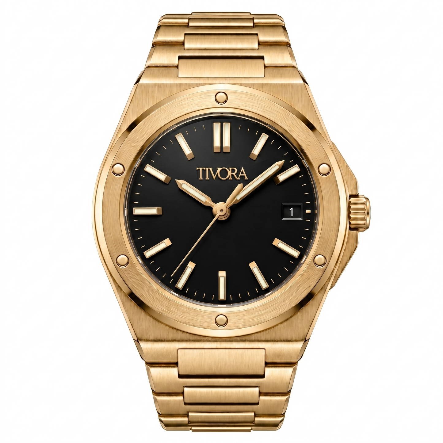 Vertex Aurelius Steel Onyx Dial