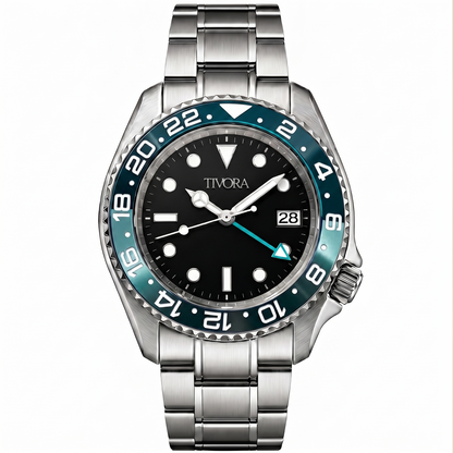 Meridian Argent Steel Light Azure Dial