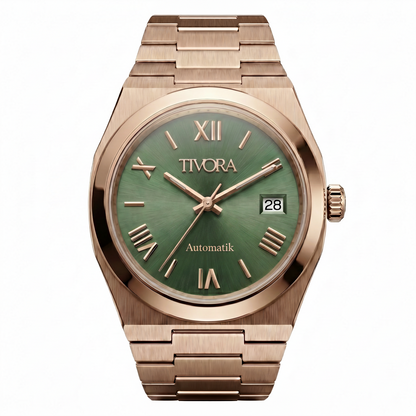 Élan Rose Steel Olive Dial