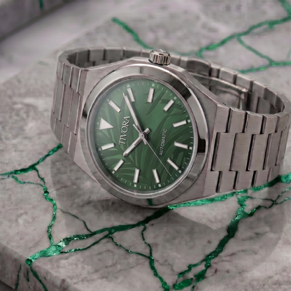 Échelon Argent Steel Palm Dial