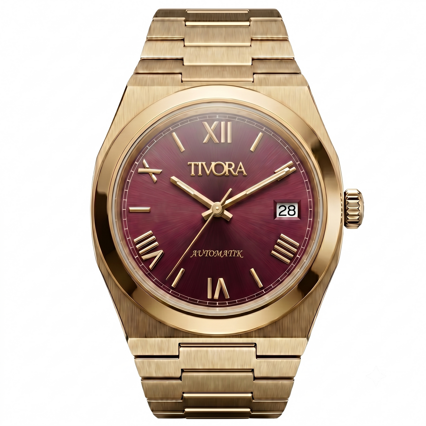 Élan Rose Steel Crimson Dial
