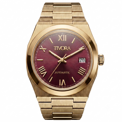 Élan Rose Steel Crimson Dial
