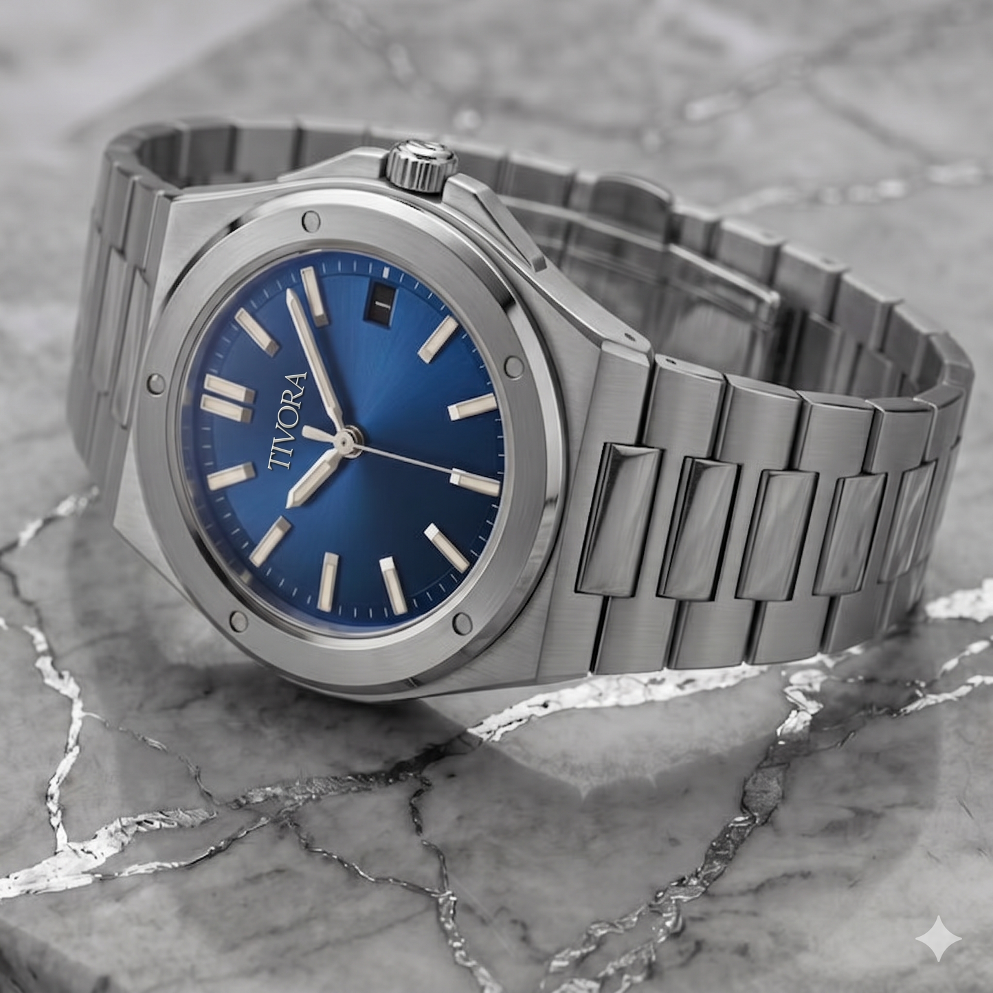 Vertex Argent Steel Azure Dial