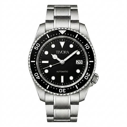 EQUINOX Argent Steel Diver Dial