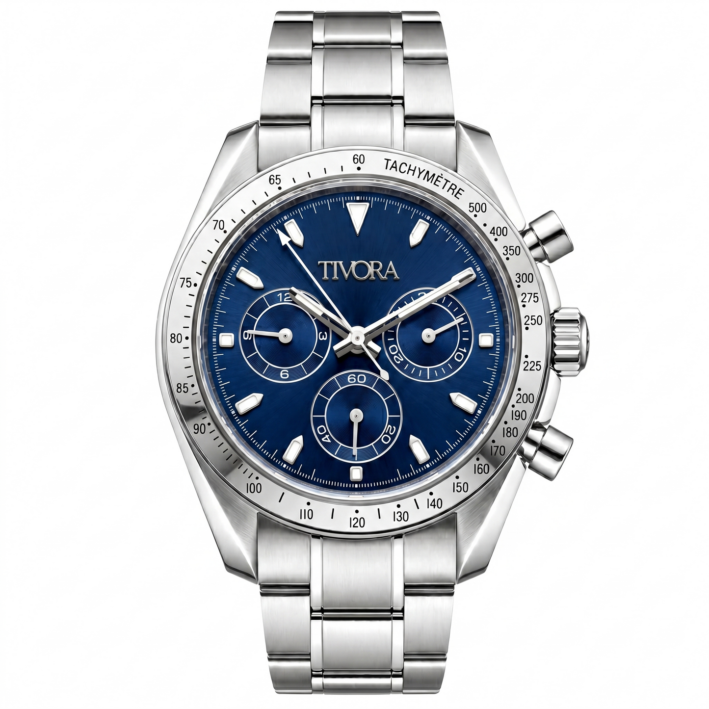 Veyron Argent Steel Ocean Dial