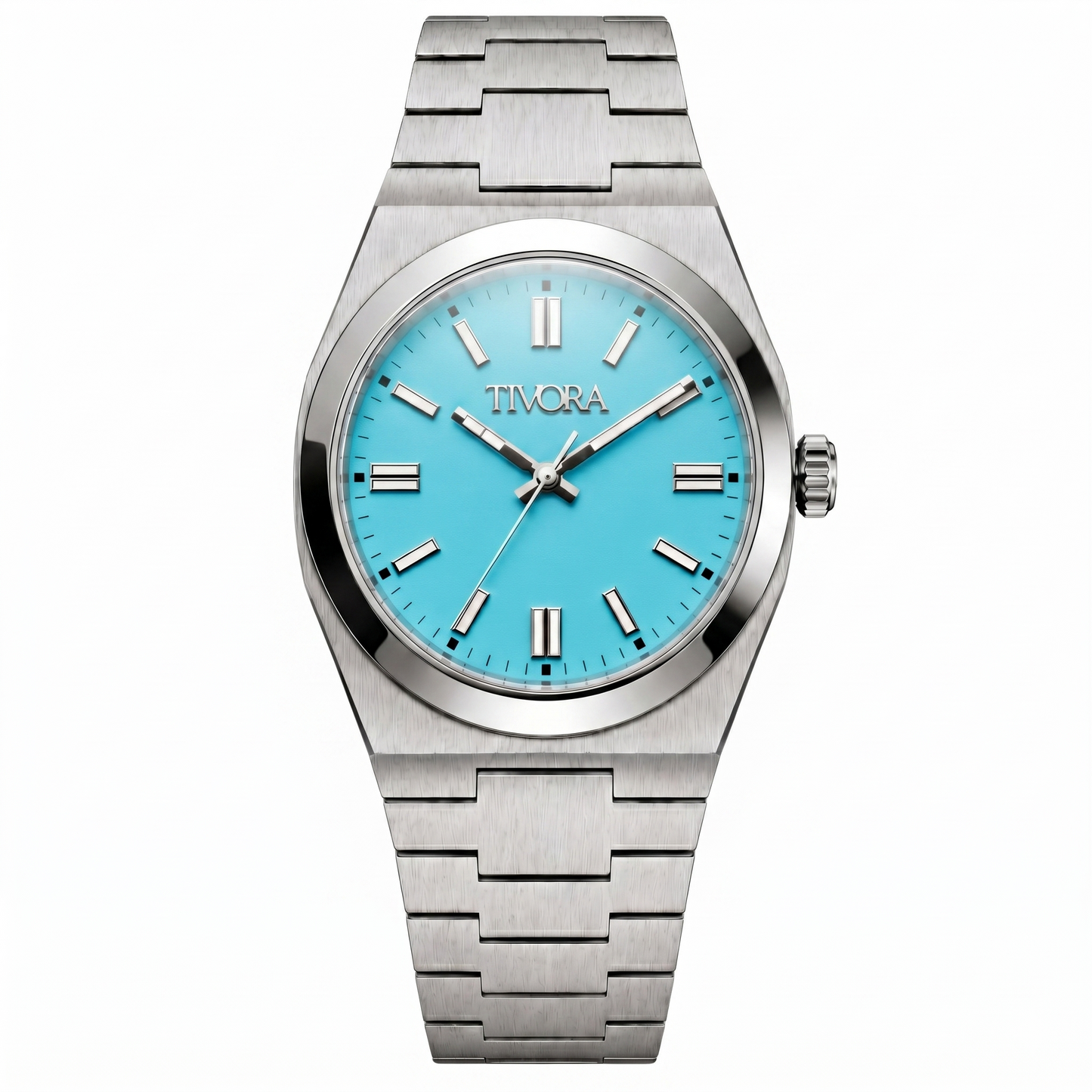 Échelon Argent Steel Azure Dial