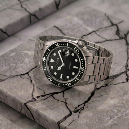 EQUINOX Argent Steel Diver Dial