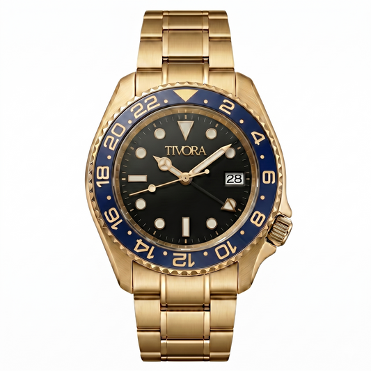 Meridian Aurelius Steel Onyx Brezel