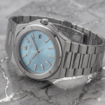 Vertex Argent Steel Sky Dial